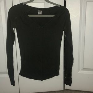 Grey Victoria’s Secret Thermal long sleeve